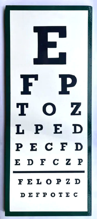 Kirsten Bauer - Eye Chart