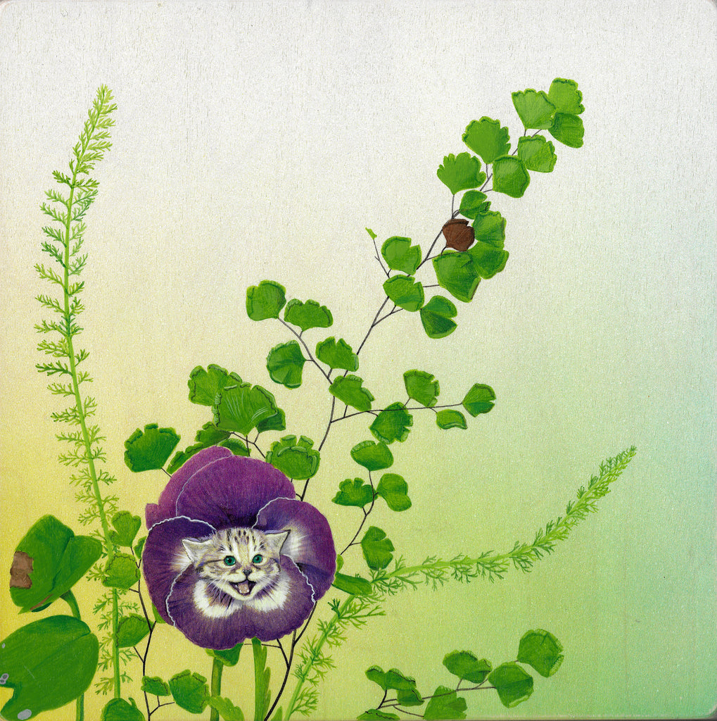Tiffany Bozic - Wild Flowers: Unnatural (Kitten face flower)