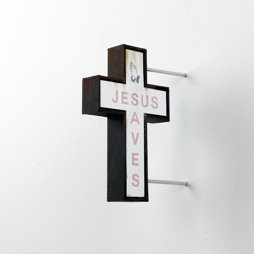 Drew Leshko - Jesus Saves (wall mount)